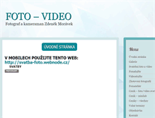 Tablet Screenshot of fotomo.cz